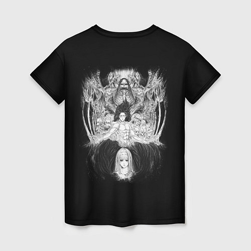 Женская футболка Эрен Йегер - Атака титанов / 3D-принт – фото 2