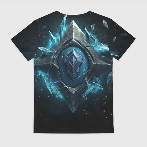 Женская футболка Jinx arcane league of legends / 3D-принт – фото 2