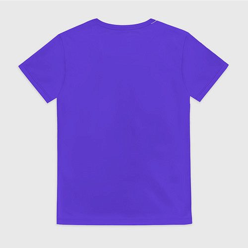 Женская футболка Абстрактная розовая рыба и чернильные пятна / 3D-принт – фото 2