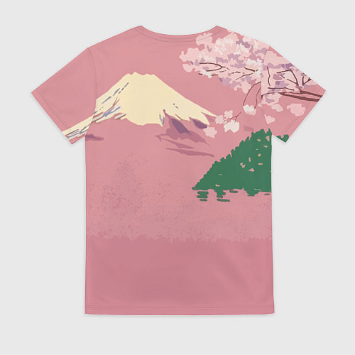 Женская футболка Капибара - Бусидо - кодекс самурая / 3D-принт – фото 2