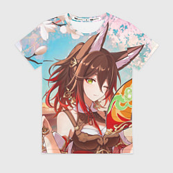 Футболка женская Хонкай Стар Рейл: Тинъюнь, цвет: 3D-принт