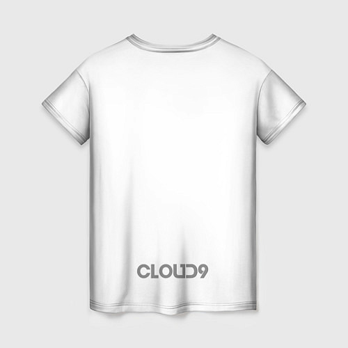 Женская футболка Cloud9 white / 3D-принт – фото 2
