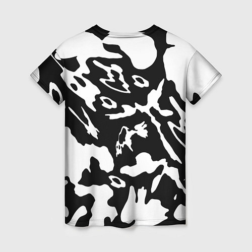 Женская футболка Форма Team Secret абстракт / 3D-принт – фото 2