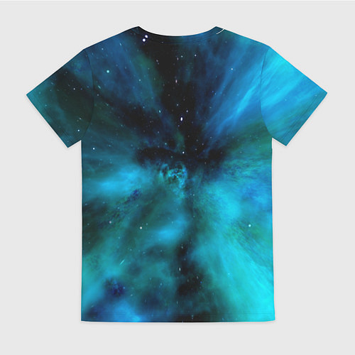Женская футболка Таджиро Комадо в космосе / 3D-принт – фото 2