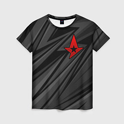 Женская футболка Astralis - монохромный