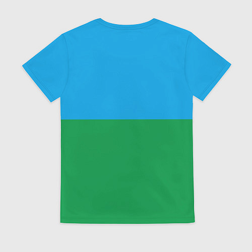 Женская футболка ВДВ - символика / 3D-принт – фото 2