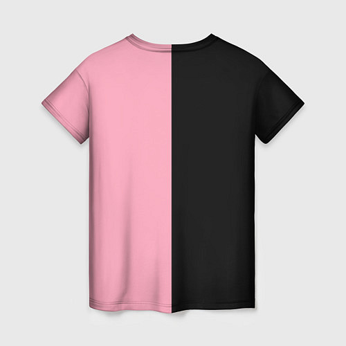 Женская футболка Blackpink силуэт девушек / 3D-принт – фото 2