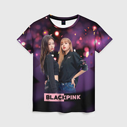 Футболка женская Blackpink purple, цвет: 3D-принт