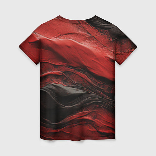 Женская футболка Dark red CS GO / 3D-принт – фото 2