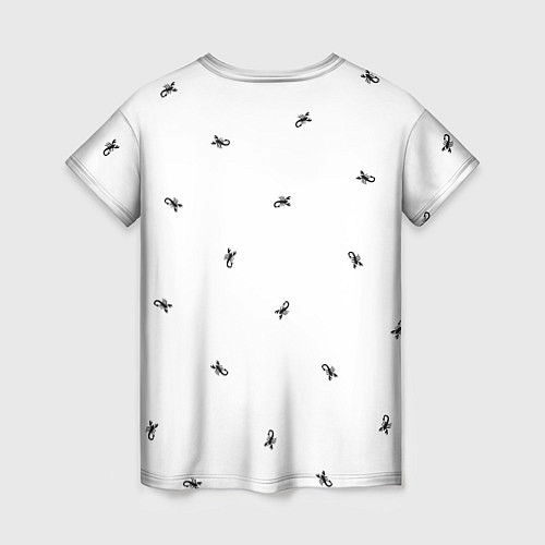 Женская футболка Паттерн из скорпионов / 3D-принт – фото 2
