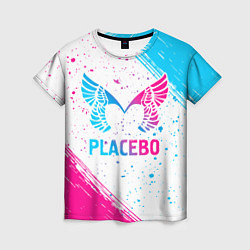 Футболка женская Placebo neon gradient style, цвет: 3D-принт