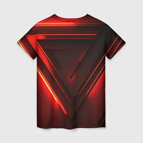 Женская футболка CS GO red light / 3D-принт – фото 2