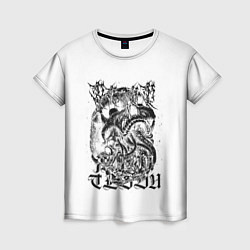 Футболка женская ЖИВИТЕДДИ - опиум, цвет: 3D-принт