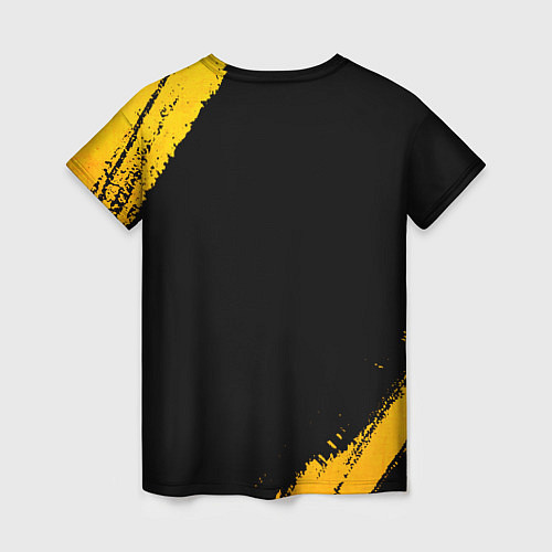 Женская футболка Lindemann - gold gradient / 3D-принт – фото 2