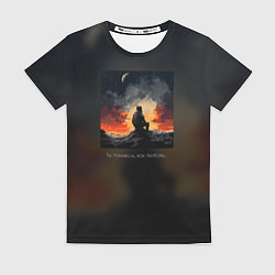 Футболка женская Ты пахнешь, как любовь, цвет: 3D-принт