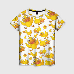 Женская футболка Yellow ducklings