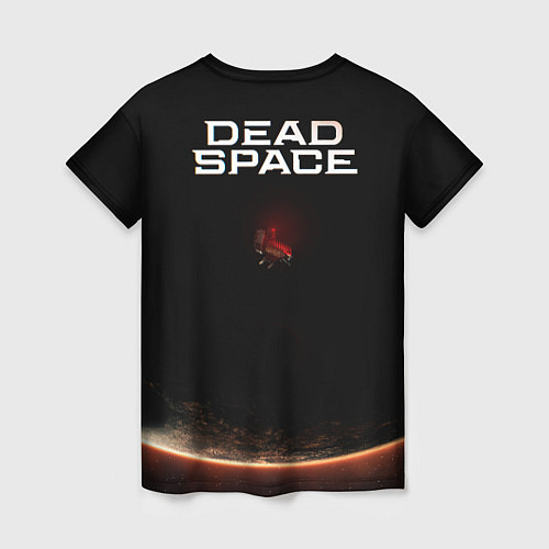 Женская футболка Мертвый космос / 3D-принт – фото 2