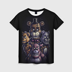 Футболка женская Five Nights at Freddys, цвет: 3D-принт