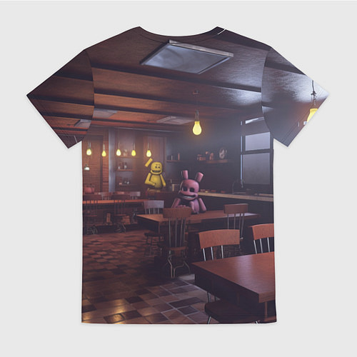 Женская футболка Five Nights at Freddys Mangle / 3D-принт – фото 2