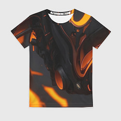 Женская футболка Киберорёл