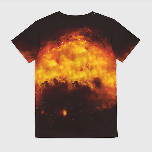 Женская футболка Оппенгеймер и его детище / 3D-принт – фото 2