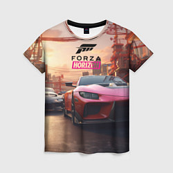 Футболка женская Forza street racihg, цвет: 3D-принт