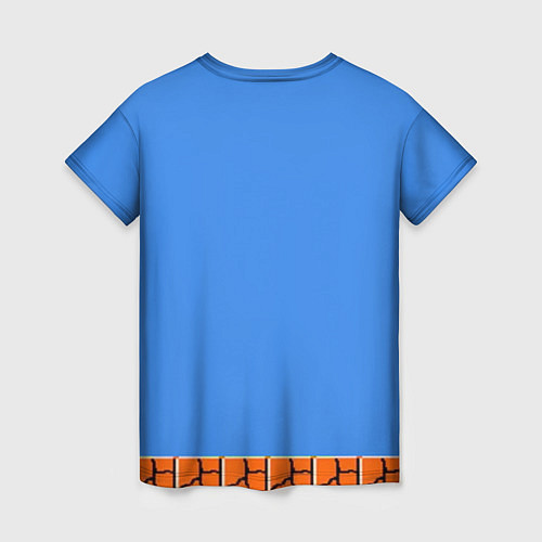 Женская футболка Супер Марио / 3D-принт – фото 2