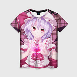 Футболка женская Touhou Project Remilia Scarlet i love u, цвет: 3D-принт