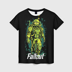 Женская футболка Fallout poster game