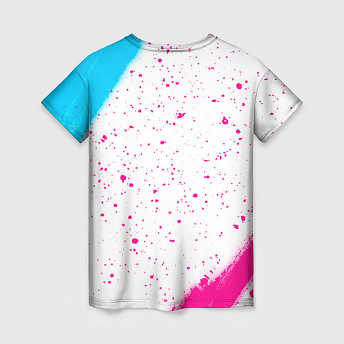 Женская футболка No Mans Sky neon gradient style / 3D-принт – фото 2