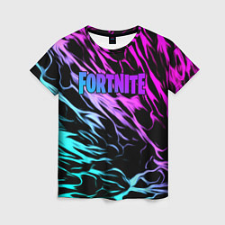 Футболка женская Fortnite neon uniform, цвет: 3D-принт