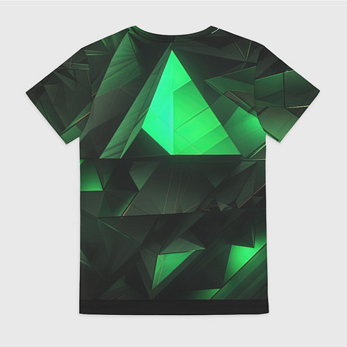 Женская футболка Геометрические фигуры / 3D-принт – фото 2