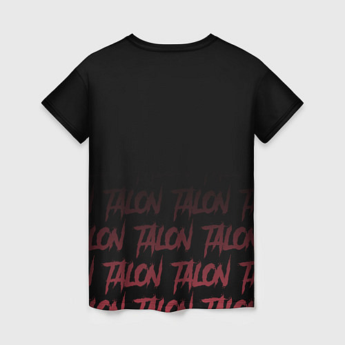 Женская футболка Talon style / 3D-принт – фото 2