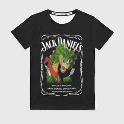 Футболка женская Джек Дэниэлс - 2024, цвет: 3D-принт