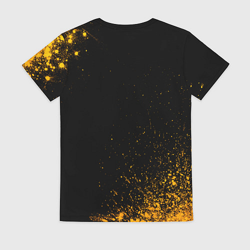 Женская футболка Destiny - gold gradient / 3D-принт – фото 2