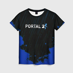 Футболка женская Portal games, цвет: 3D-принт