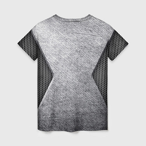 Женская футболка Стальная болванка / 3D-принт – фото 2
