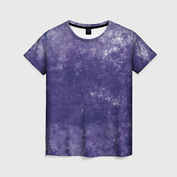 Женская футболка Абстракция - violet color background