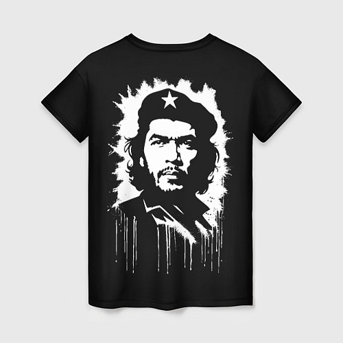 Женская футболка Che Guevara- аэрография / 3D-принт – фото 2