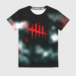 Женская футболка Dead by daylight horror