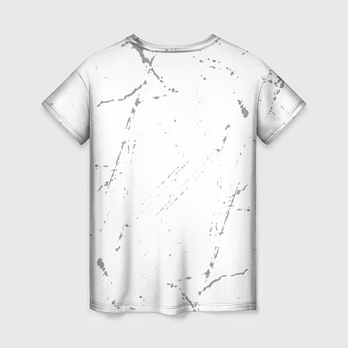 Женская футболка Skillet glitch на светлом фоне вертикально / 3D-принт – фото 2