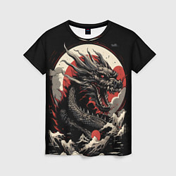 Женская футболка Дракон вечности символ года