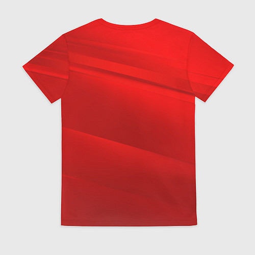 Женская футболка Дед Мороз с копьем и драконом / 3D-принт – фото 2