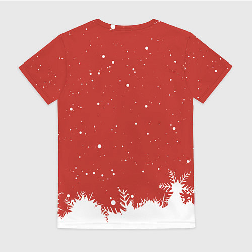 Женская футболка Встречайте 2024 год зеленого дракона / 3D-принт – фото 2