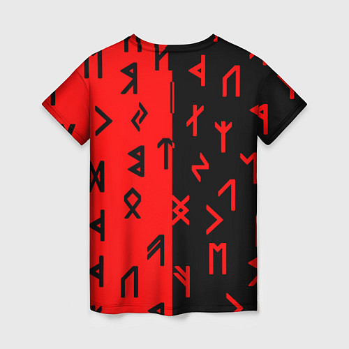 Женская футболка Дум палач рока символика / 3D-принт – фото 2