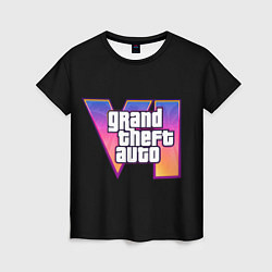 Футболка женская Grand Theft Auto 6, цвет: 3D-принт