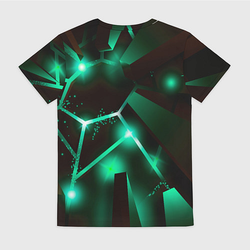 Женская футболка GTA 6 разлом плит / 3D-принт – фото 2