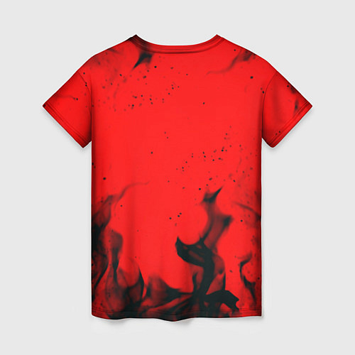 Женская футболка Imagine dragons bend fire smock / 3D-принт – фото 2