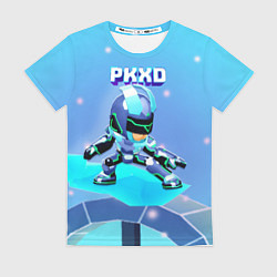 Футболка женская Холодный новогодний PK XD, цвет: 3D-принт
