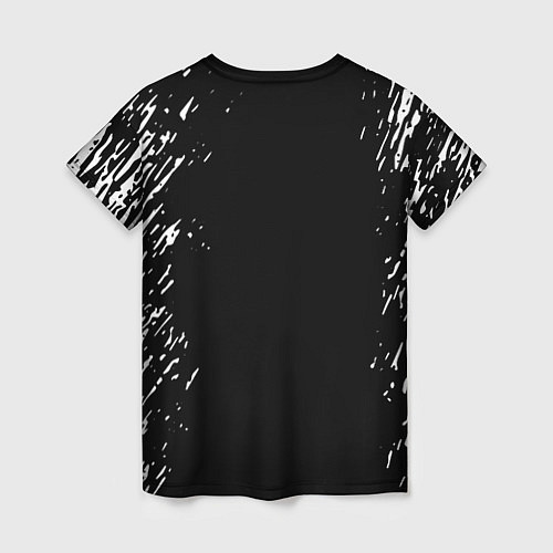 Женская футболка Dayz краски текстура / 3D-принт – фото 2
